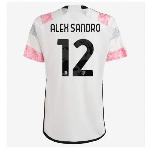 Fotballdrakt Herre Juventus Alex Sandro #12 Bortedrakt 2023-24 Kortermet